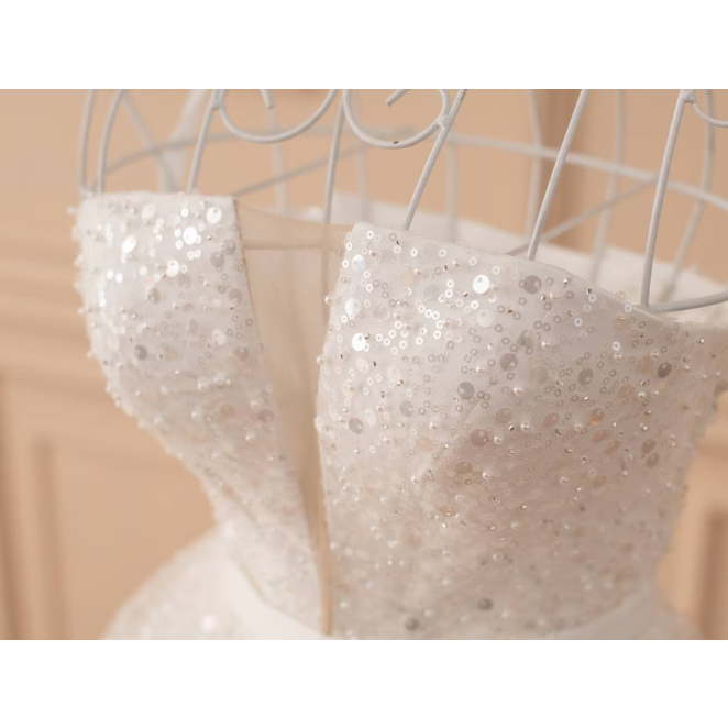 Short Wedding Dress, Reception Dress For Bride, Elopement Dress, Bridal Shower Dress, Rehearsal Dinn