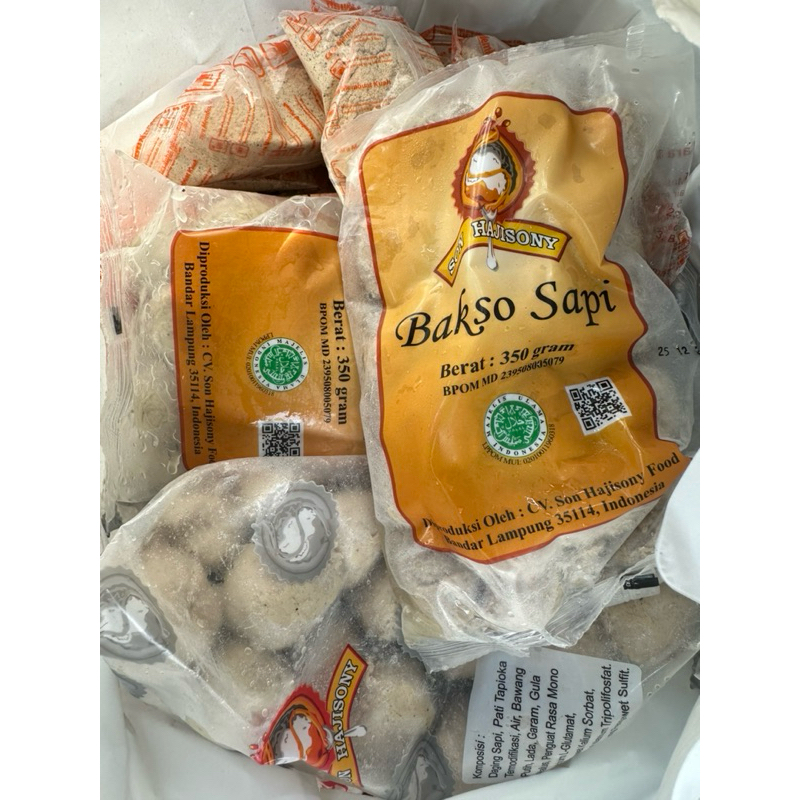 

Bakso Soni uk besar 50pcs + bumbu