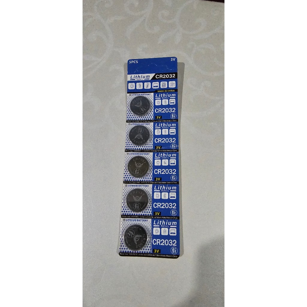 Lithium Battery CR2032 3V Baterai Batre CR 2032