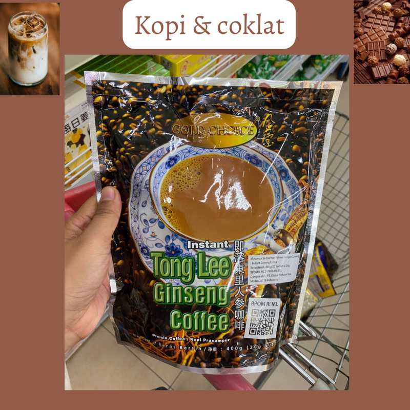 

Tong Lee Gingseng coffee 20 sachet