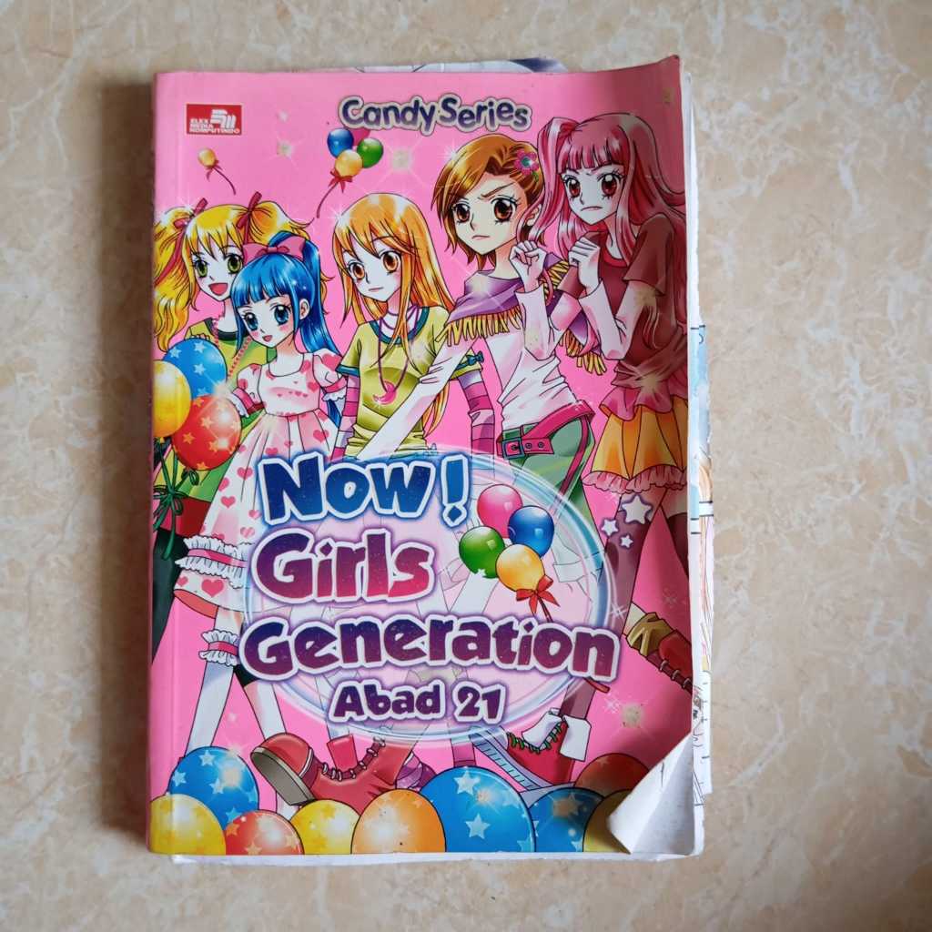 Buku Komik remaja anak perempuan Now Girls Generation Abad 21 Gramedia