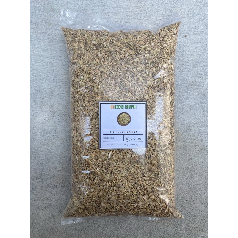 

Biji Adas / Herbal Adas / Fennel Seeds 1 Kg