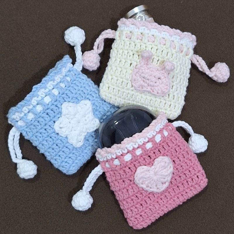 Mini pouch crochet | pouch airpods