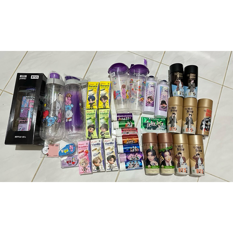 BTS / botol indomaret BT21