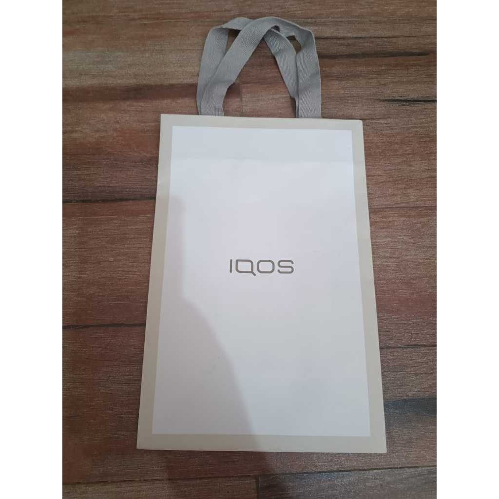 

Iqos Paper Bag Shopping Tas Belanja Japan Jepang Original Limited
