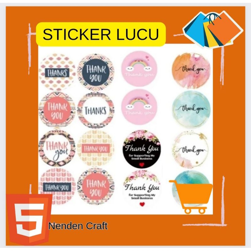 

Sticker Terima Kasih Thank You
