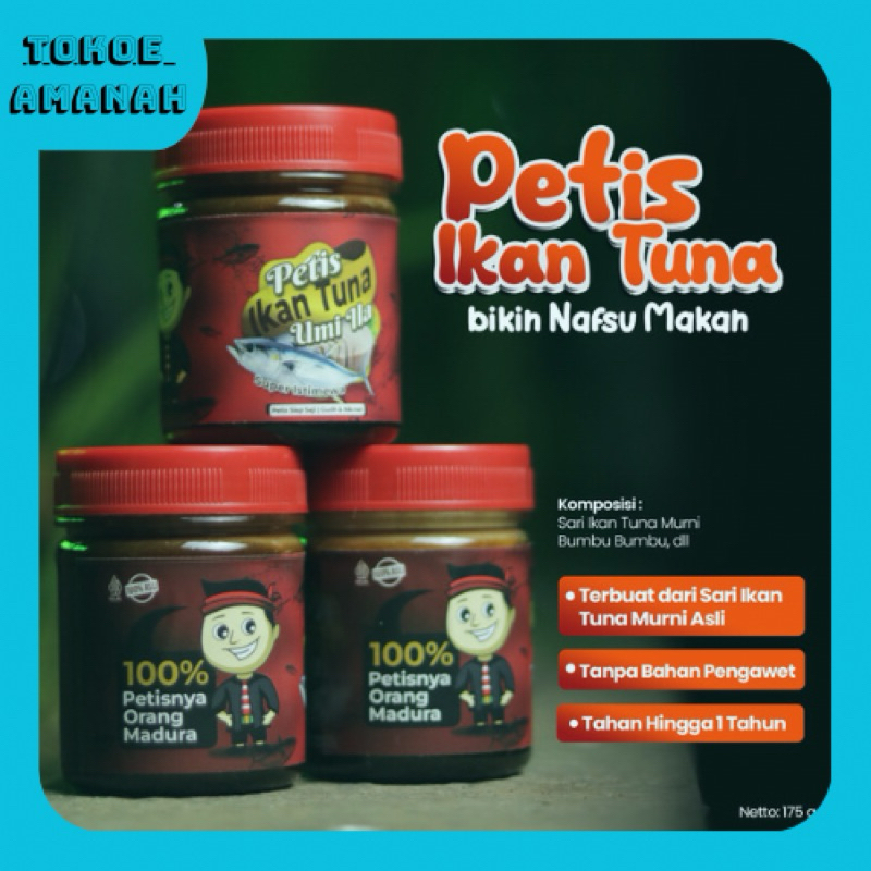 

Petis Ikan Tuna Asli Madura Pride