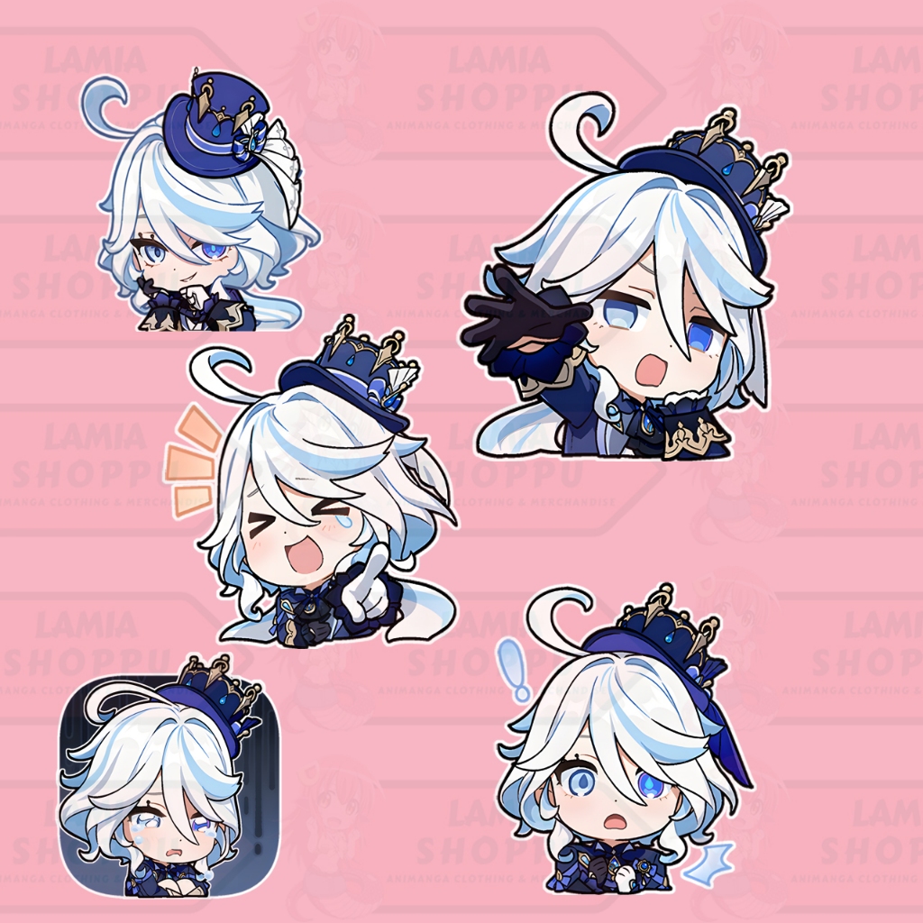 

Sticker Genshin Impact Furina Chibi