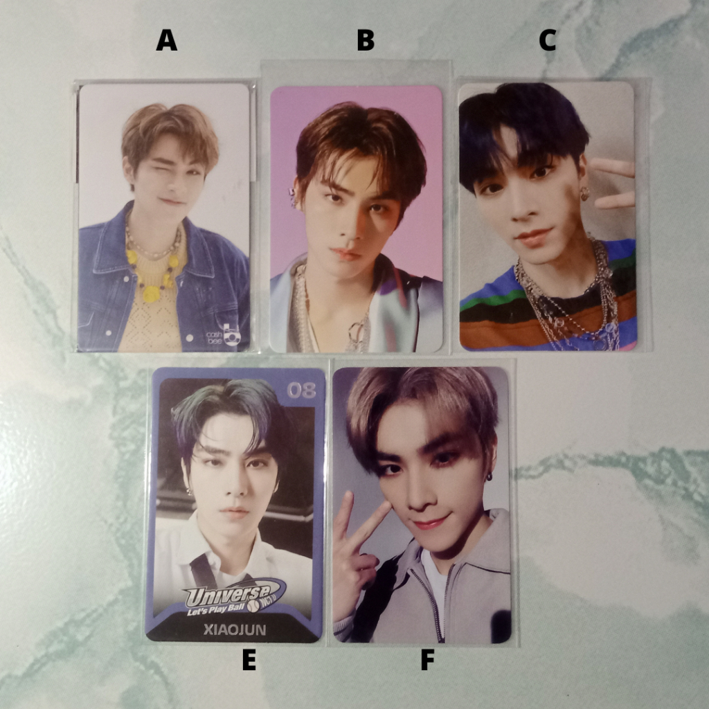 [BACA DESKRIPSI] NCT WAYV XIAOJUN PHOTOCARD RESONANCE BEYOND LIVE AR SCRAPBOOK DECO CASHBEE UNIVERSE