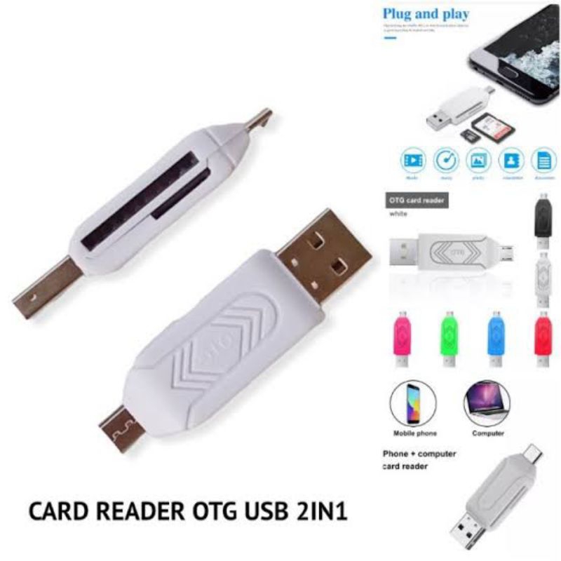 Pembaca memory eksternal alat pembaca kartu memory card reader usb reader card