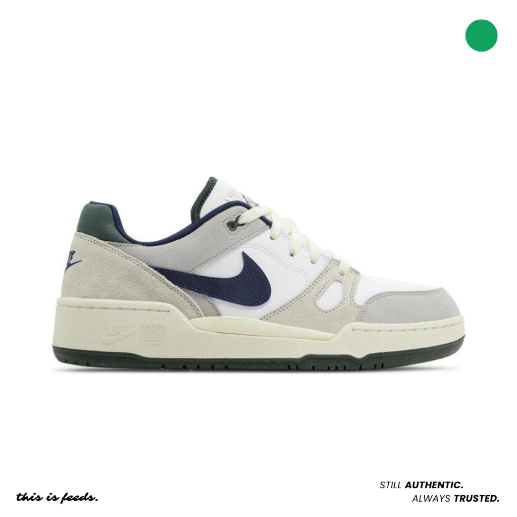 Nike Full Force Low 'White Navy'