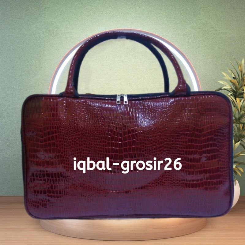tas travel bag jumbo size 50 travel bag kulit buaya premium