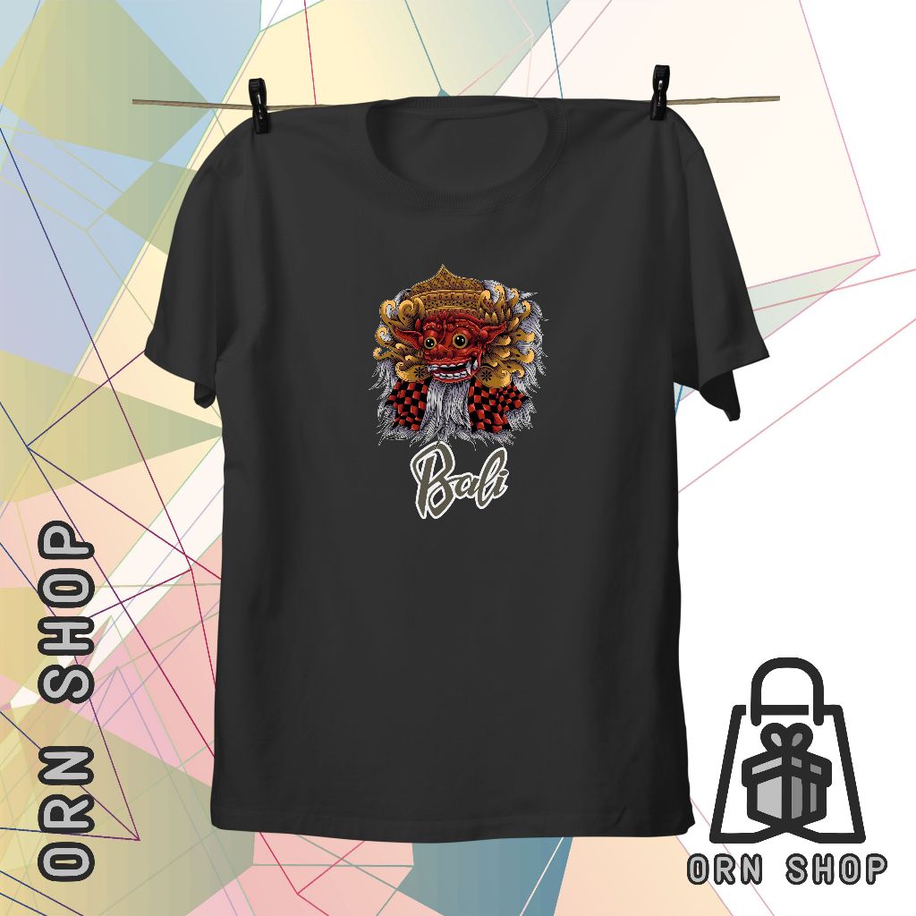 Kaos Distro Cotton Combed 30's Bali Barong Leak / Kaos Clothing/ Pakaian