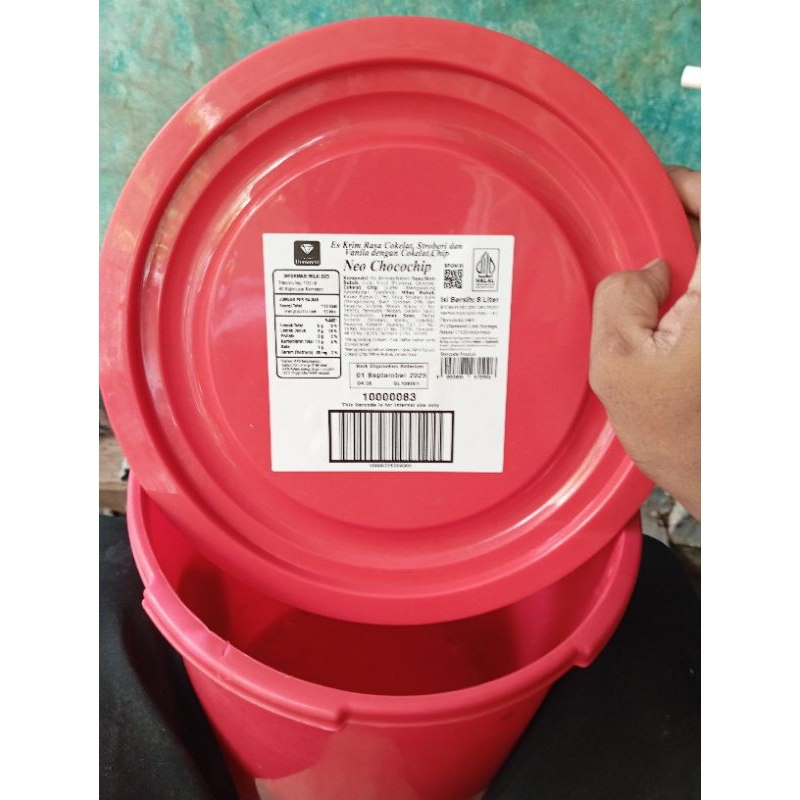 ember ice krim es krim 8 Liter