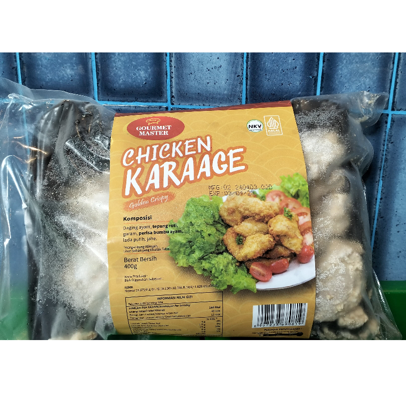 

GOURMET MASTER CHICKEN KARAGE 400 GR