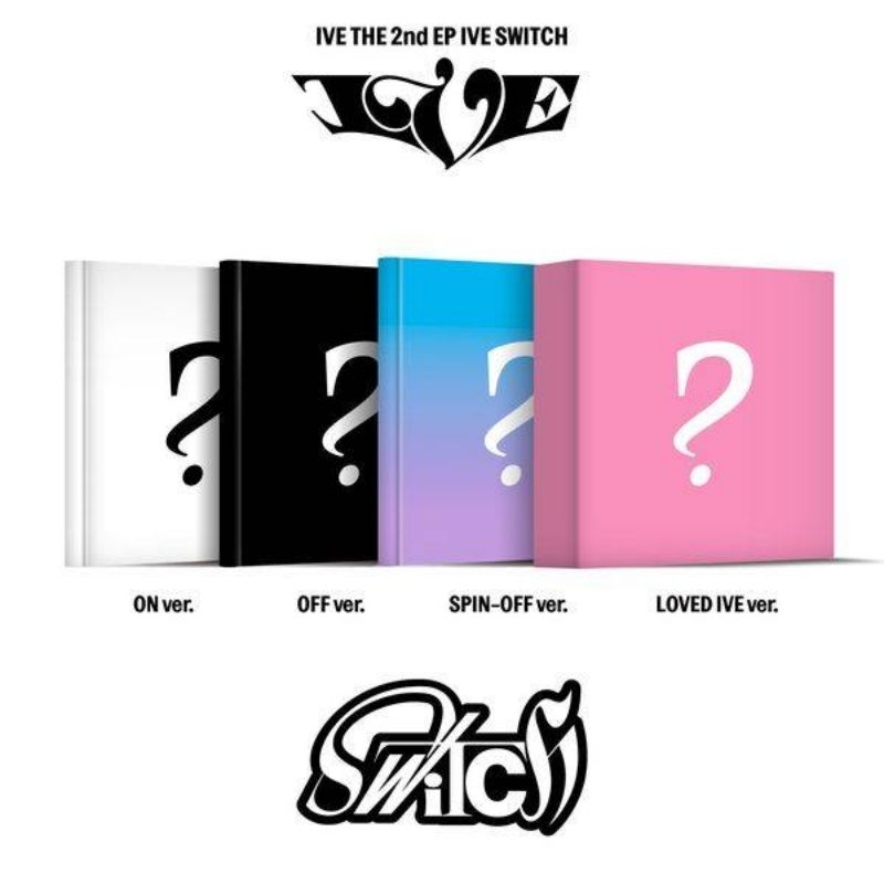 [ OPEN PO SEALED NO POB ] IVE SWITCH - THE 2nd EP Album Gaeul ahn yujin Rei jang Wonyoung Liz leeseo