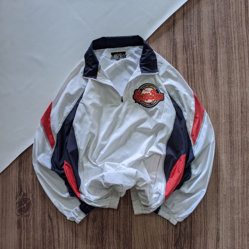 Halfzip Baseball Jacket