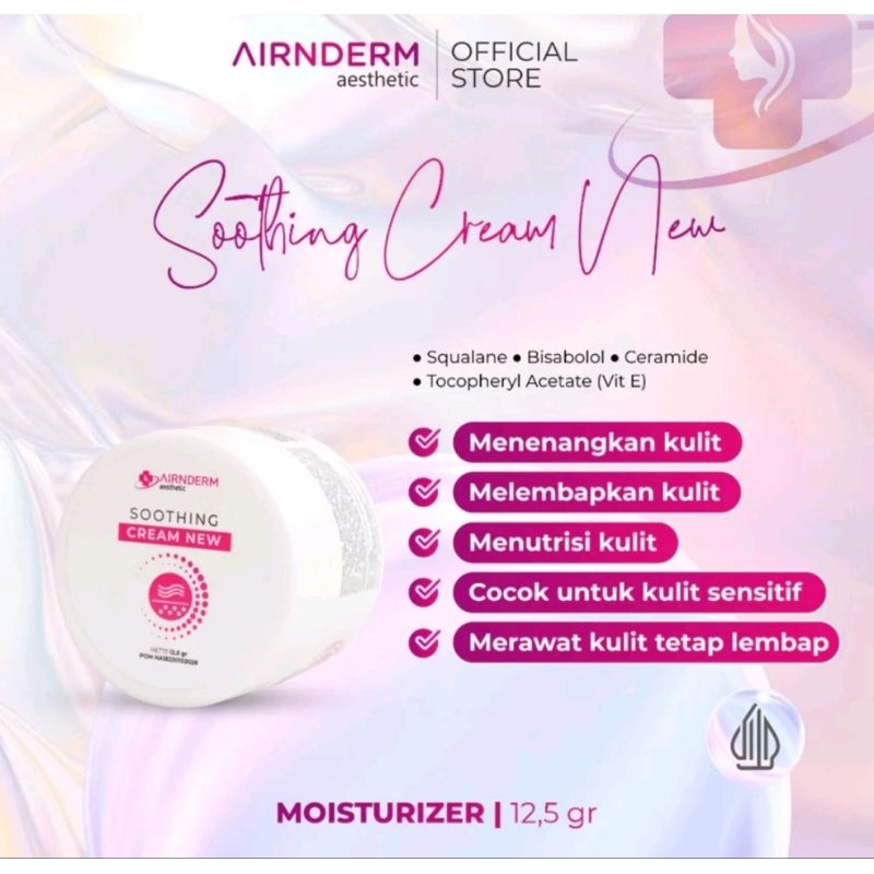 Airnderm Aesthetic Shooting Cream New Airin Beauty Skincare Krim Wajah