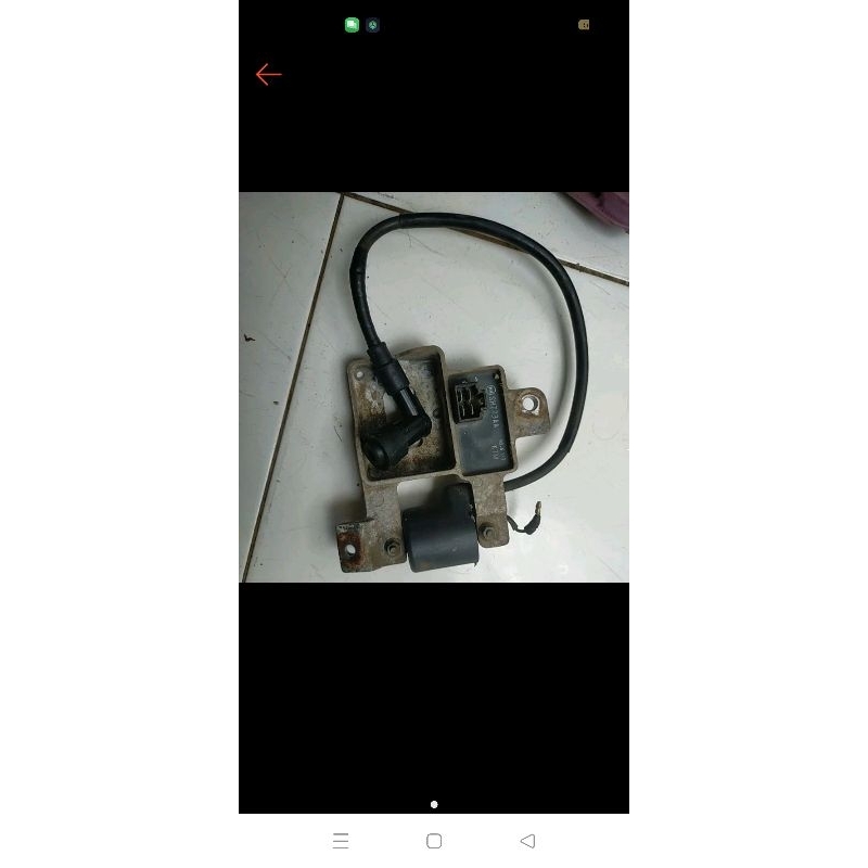 kiprok set koil supra 125/karisma,original normal jaya