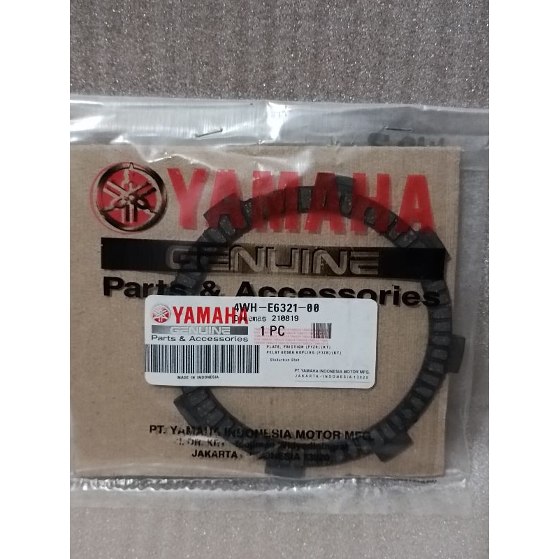 Plat kopling ,kampas kopling jupiter z ,Fizr  1 set 5 pcs