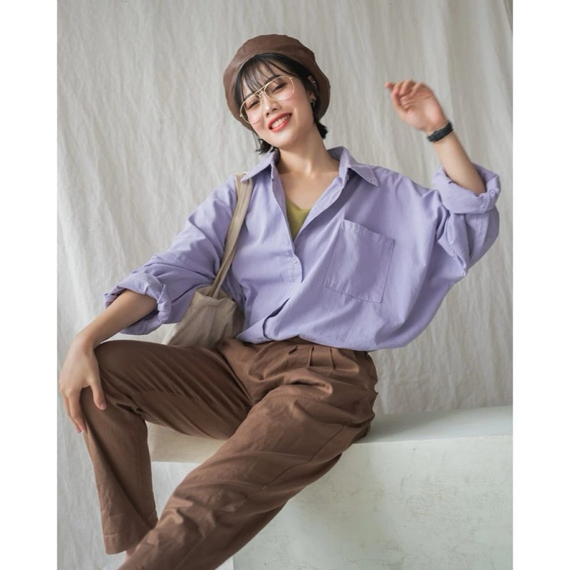 PRELOVED MYRUBYLICIOUS DAGESTAN OVERSIZED DENIM SHIRT