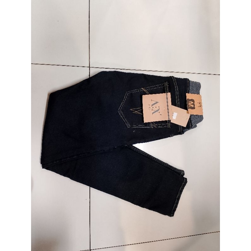 CELANA PANJANG JEANS RIB AX HOUSE M/3XL