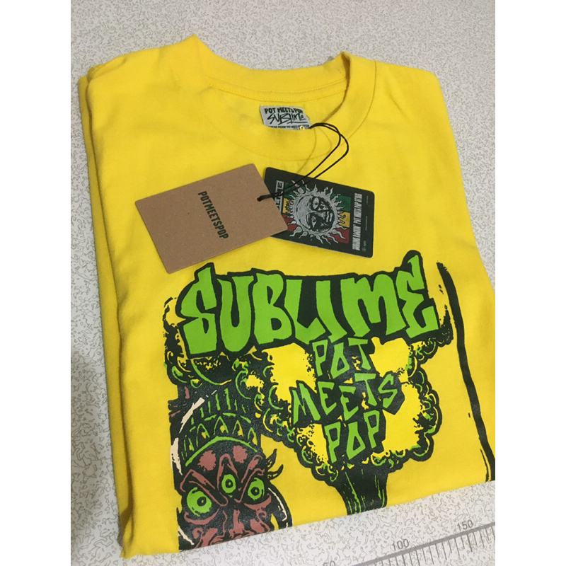 PMP X SUBLIME ROOTS OF CREATIONS TEE YELLOW SIZE S Y00896