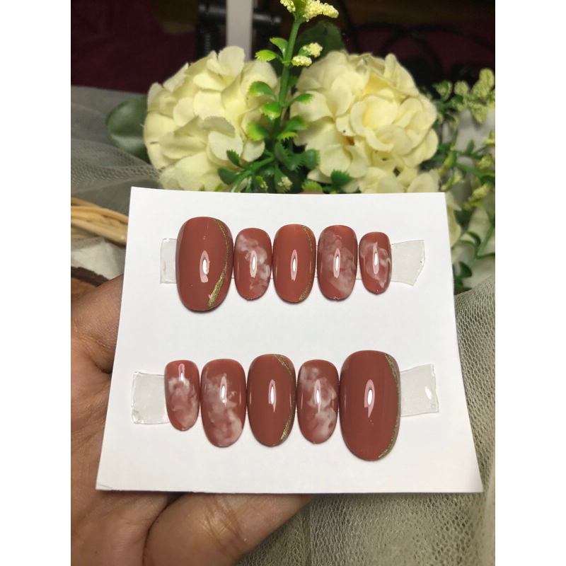 NAILARTBYME.1 | KUKU PALSU FREE LEM KUKU 12PCS / WEDDING NAIL ART / NAIL POLISH / NAIL ART SIMPLE / 