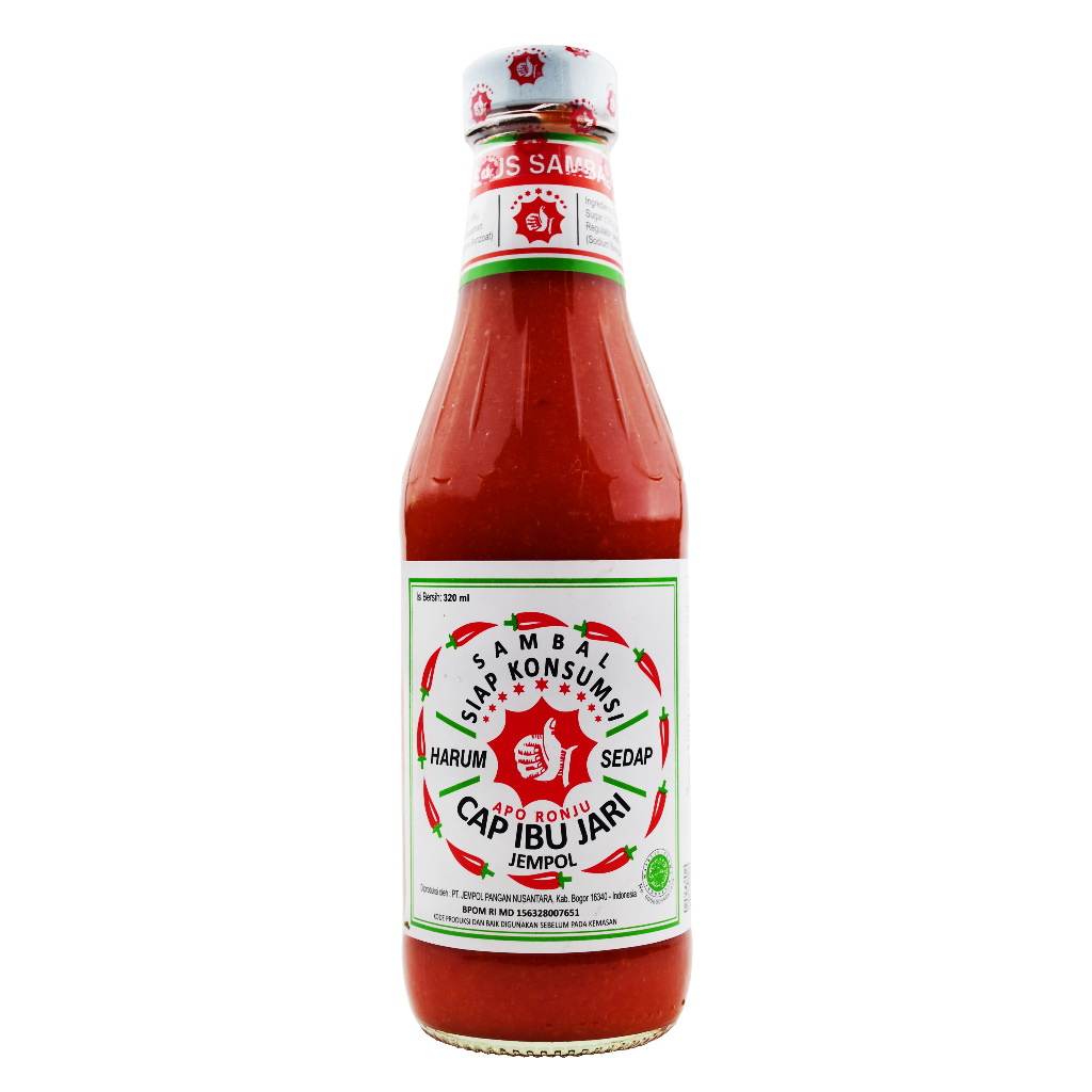 

Saus Sambal Vegetarian Cap Ibu Jari Jempol 320 Ml Chilli Sauce