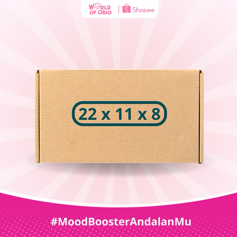BOX EARLOCK Extra - Box Hadiah, Kardus Tambahan, Box Makanan, Kardus Packing, Box Brownies, Box Kue