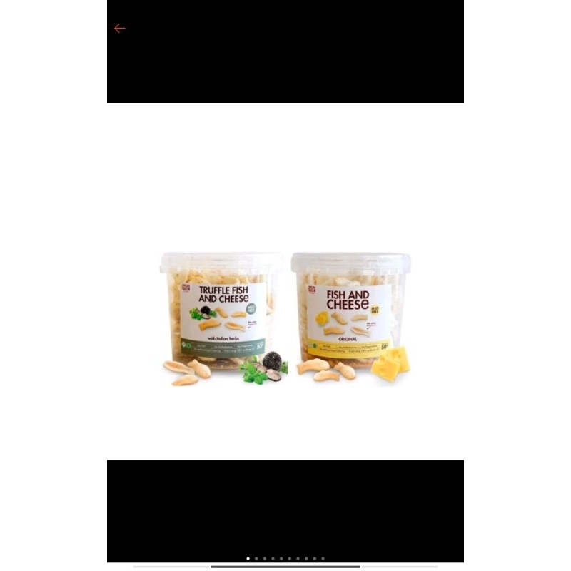 

munching queen fish and cheese