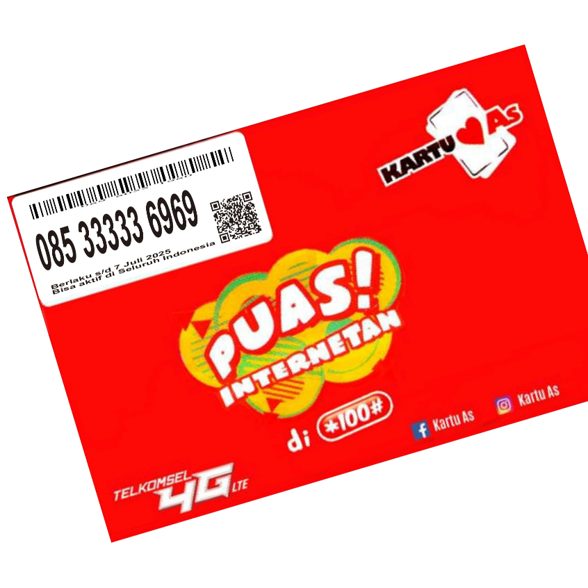 Nomor Cantik Simpati AS 5333 53333 533333 333 3333 33333 6969 369 3696 36969 Nomer Hoki Rapi Perdana