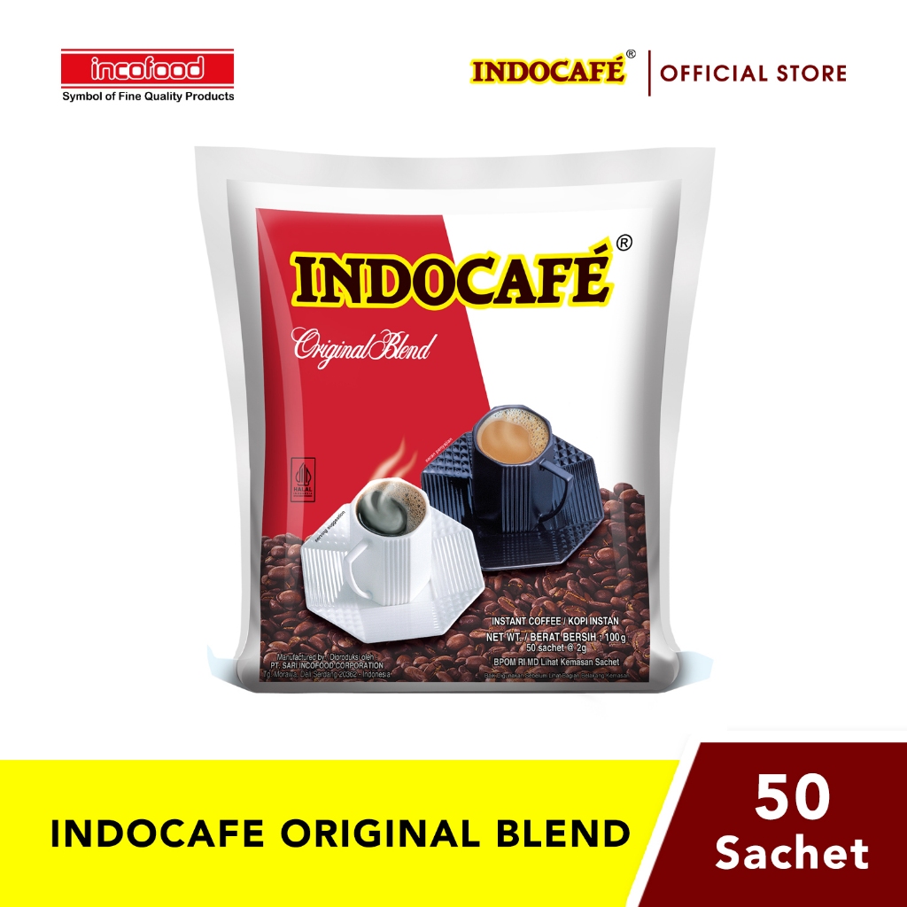 

Indocafe Original Blend (50 sachet)
