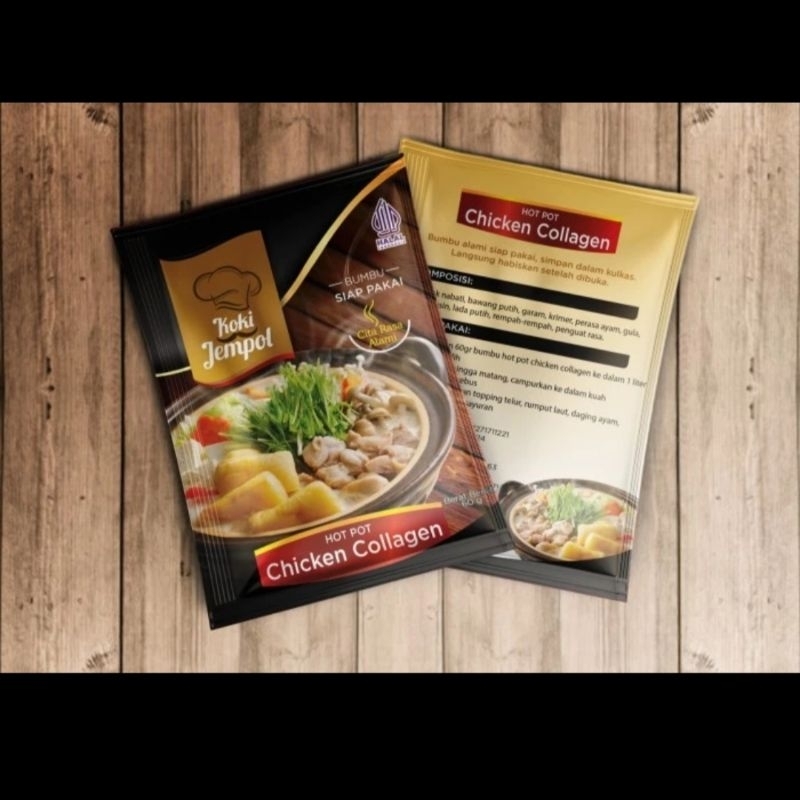 

Bumbu Hot Pot Chicken Collagen Koki Jempol - 5 porsi