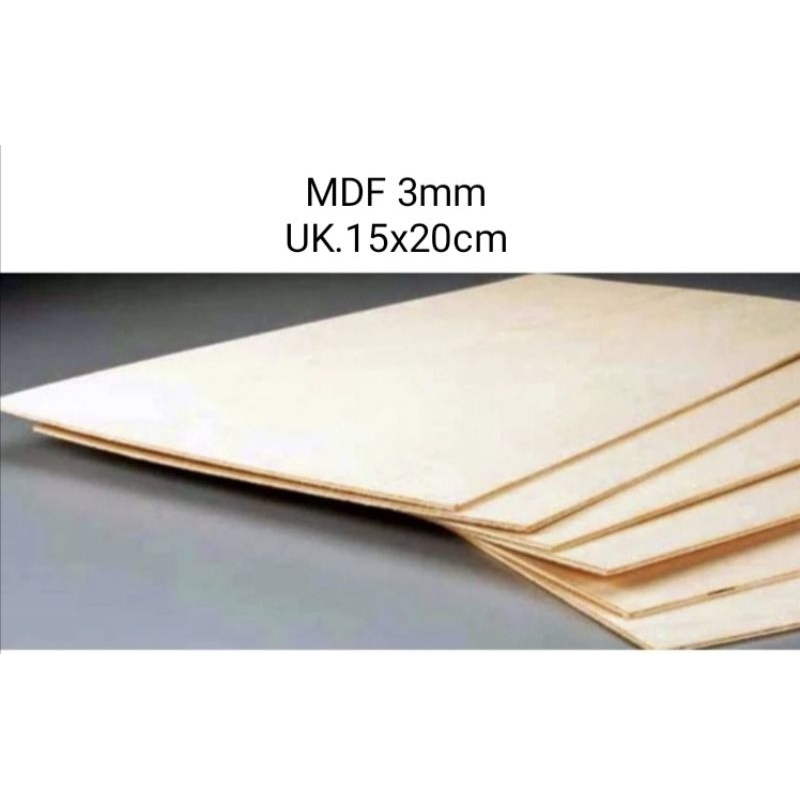 

MDF 3mm UK.15x20cm