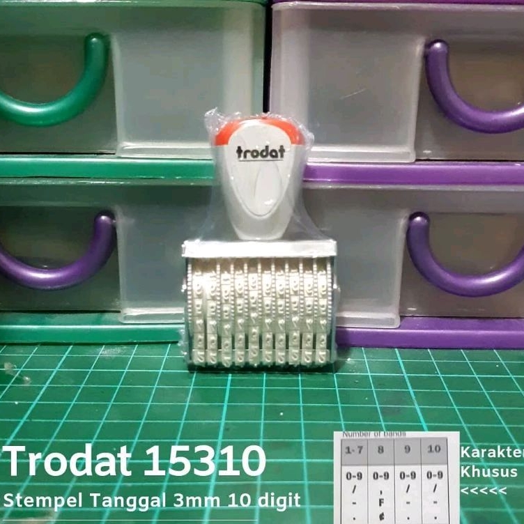

Stempel Angka Manual 10 Digit 3mm 4mm 5mm Trodat 15310 15410 15510