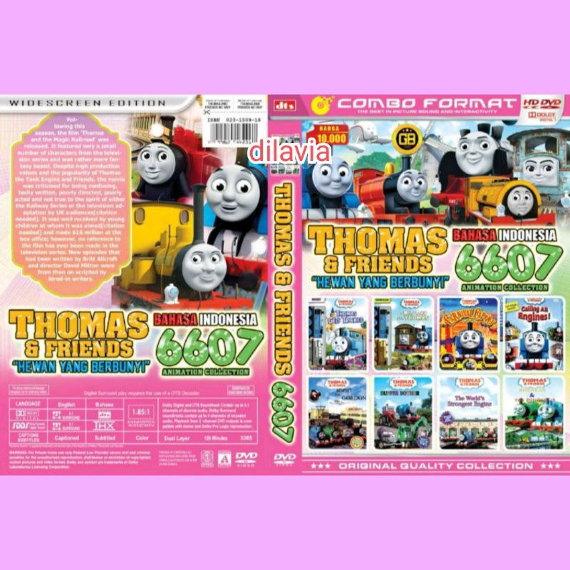 Kaset Film Kartun Anak Thomas And Friends 6607
