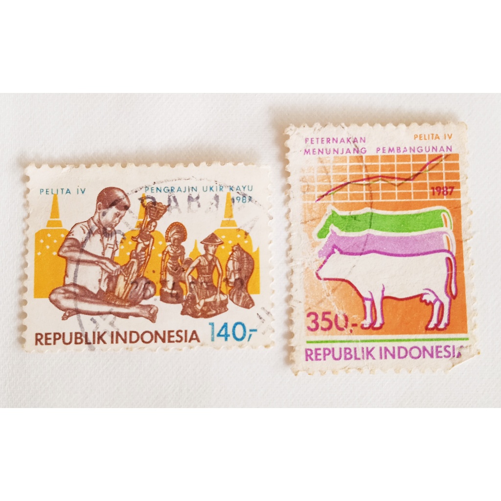 

Koleksi Perangko Indonesia Tahun 1987