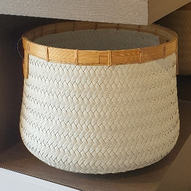 Keranjang Rotan (Yayan)/Keranjang Rotan Bambu/ Keranjang Laundry/Keranjang Barang/Keranjang Baju Ana