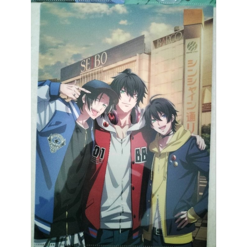 Hypnosis Mic Mini Clearfile Buster Bros - Yamada Ichiro Jiro Saburo