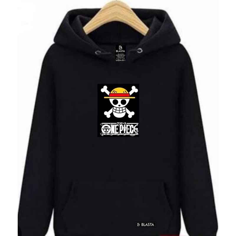 Sweater Hoodie Pria Hitam One piece Hodie Distro Original Terbaru Switer Cowok Cewek Murah Blasta Oo