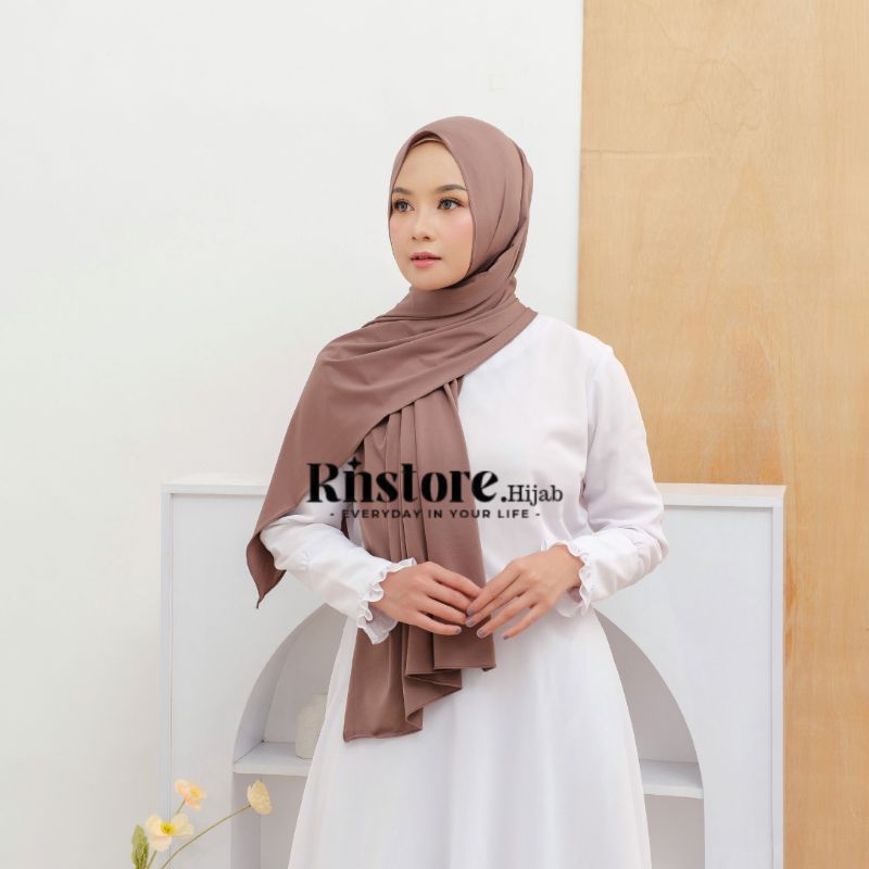 𝐑𝐧𝐬𝐭𝐨𝐫𝐞. Hijab Pashmina Instan Jersey | Jilbab Pashmina Instan Jersey Premium
