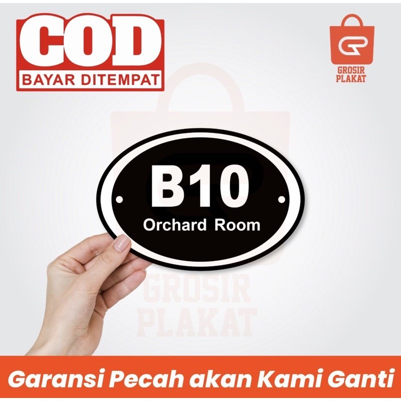 

Papan Nomer Rumah Akrilik Huruf Timbul