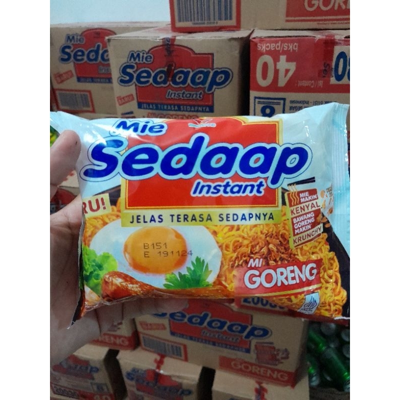 

SEDAAP Mie Goreng - 1 paket isi 10 pcs | dilengkapi dengan kriuk kriuk bawang goreng asli