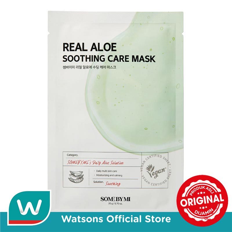 Some By Mi Real Aloe Soothing Care Mask 1's