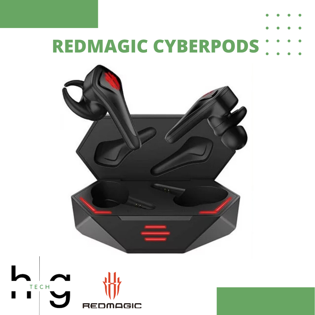 RedMagic Cyberpods TWS Gaming Earphone Nubia Red Magic GLOBAL Version ORIGINAL GARANSI