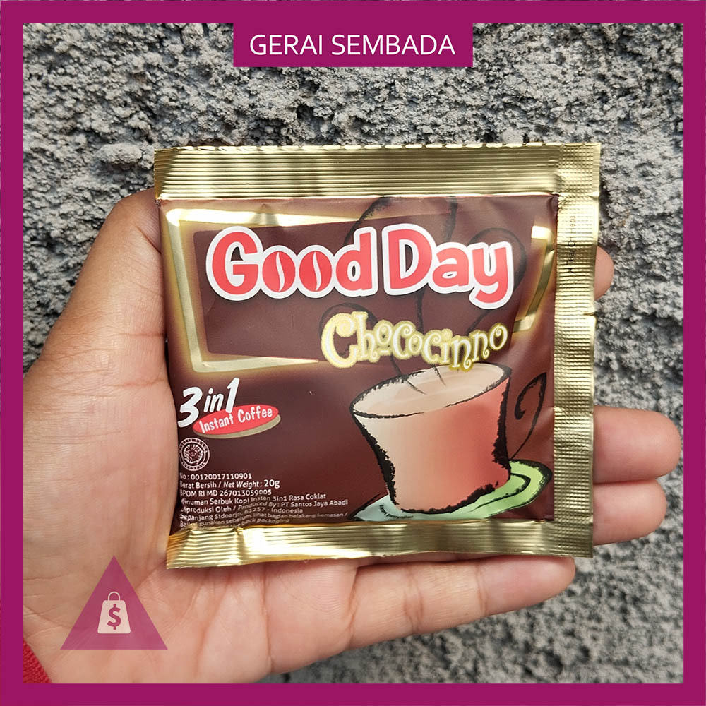 

Good Day CHOCOCINNO 3 in 1 Kopi Instant Sachet 20 g