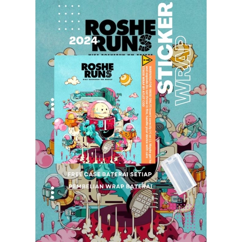 Sticker Wrap Baterai