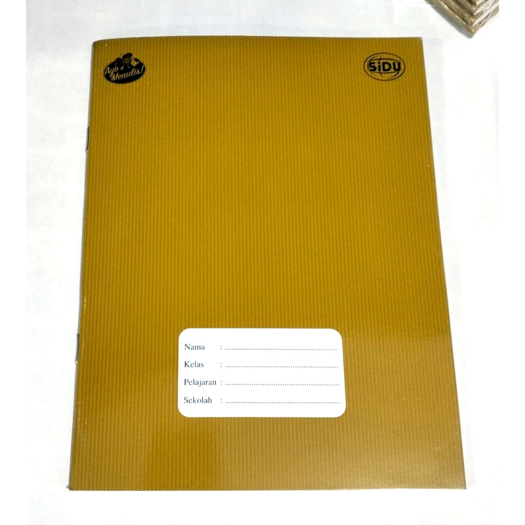 

Buku Tulis Sidu Kwarto 40 Lembar / Sidu buku Tulis / Buku Tulis Sidu isi 10 Buku