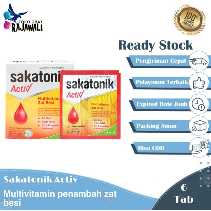 sakatonik liver activ tablet multivitamin untuk anemia strip